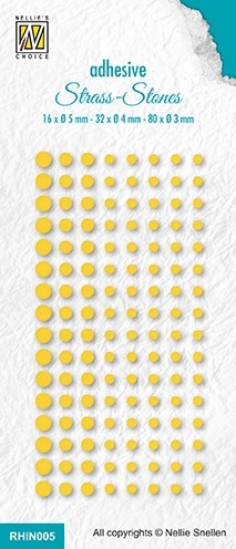 Rhinestones Set 5: Yellow