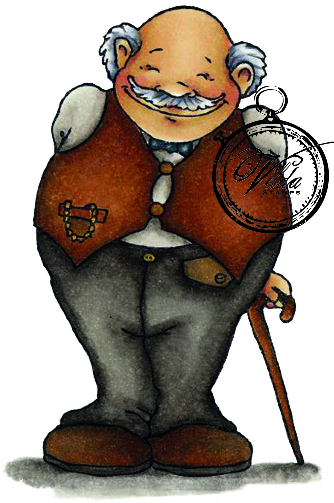 Old man with authority