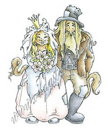Magic newlyweds