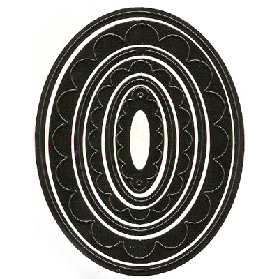 Nellies Multi Frame Die - Oval 2