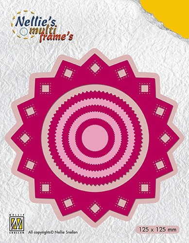  Rosette round sharp 