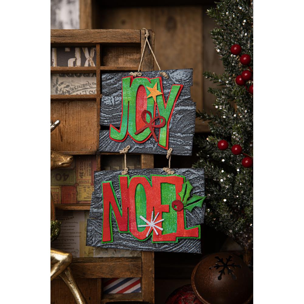 Thinlits Dies By Tim Holtz - Big Tidings