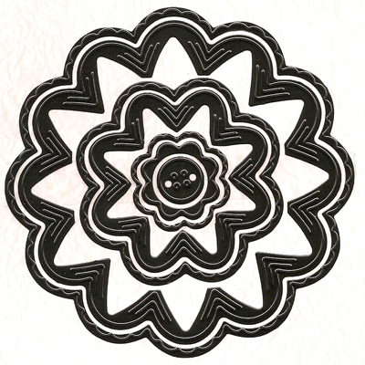 Nellies Multi Frame Die - Incire Flower 2