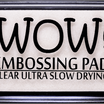 WOW! Clear Ultra Slow Drying Embossing Pad-WV02