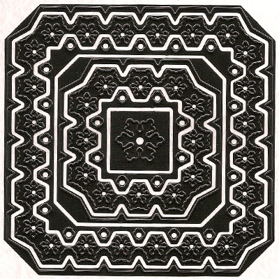 Nellies Multi Frame Die - Square Snowflake