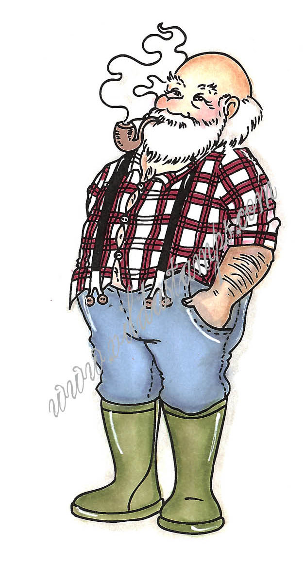 Man with pipe