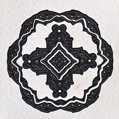 Nellies Multi Frame Die - Round Leaves