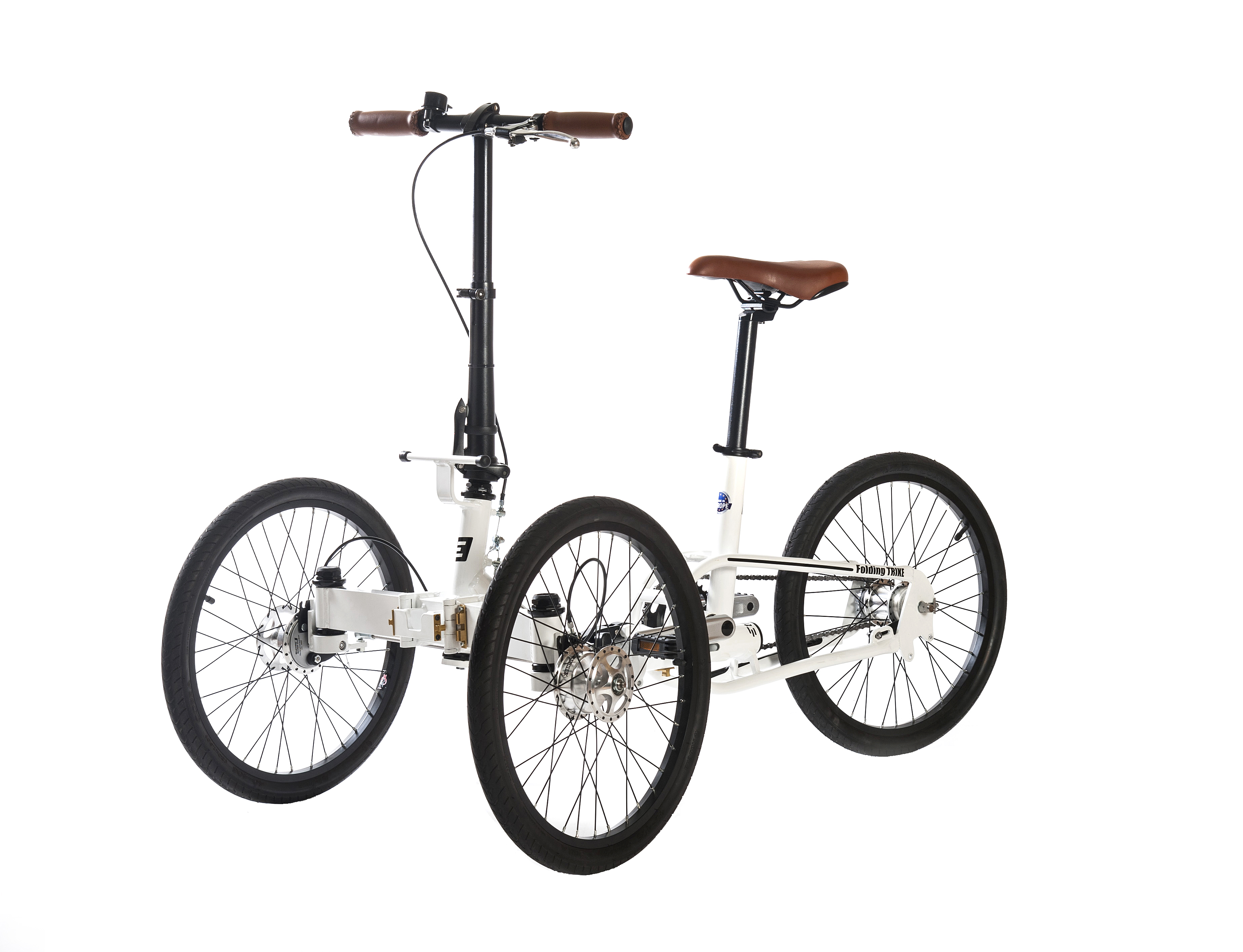 Etnnic Folding Trike - Vikbar cykel med tre hjul (Ej el) - 18
