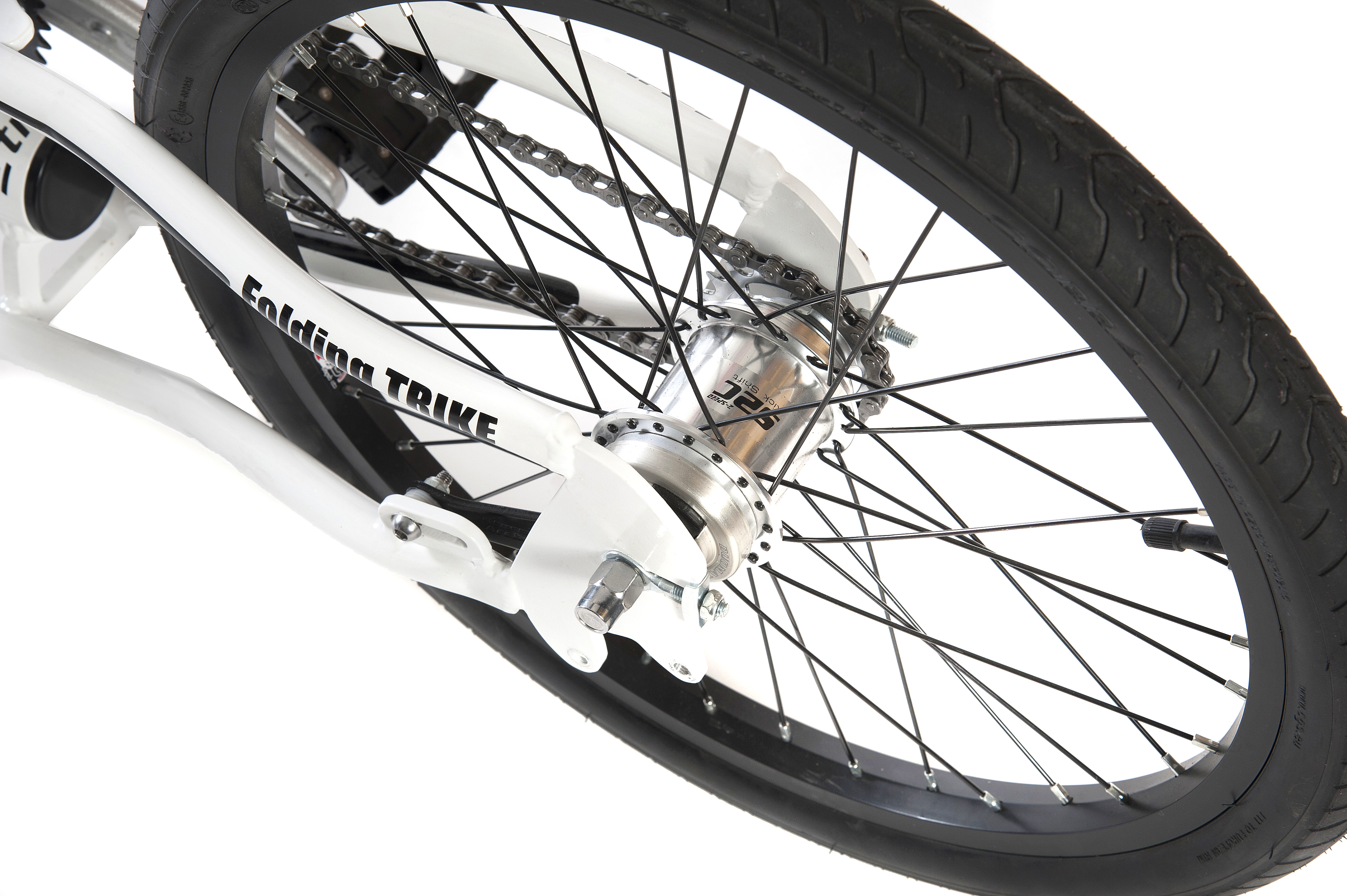Etnnic Folding Trike - Vikbar cykel med tre hjul (Ej el) - 19