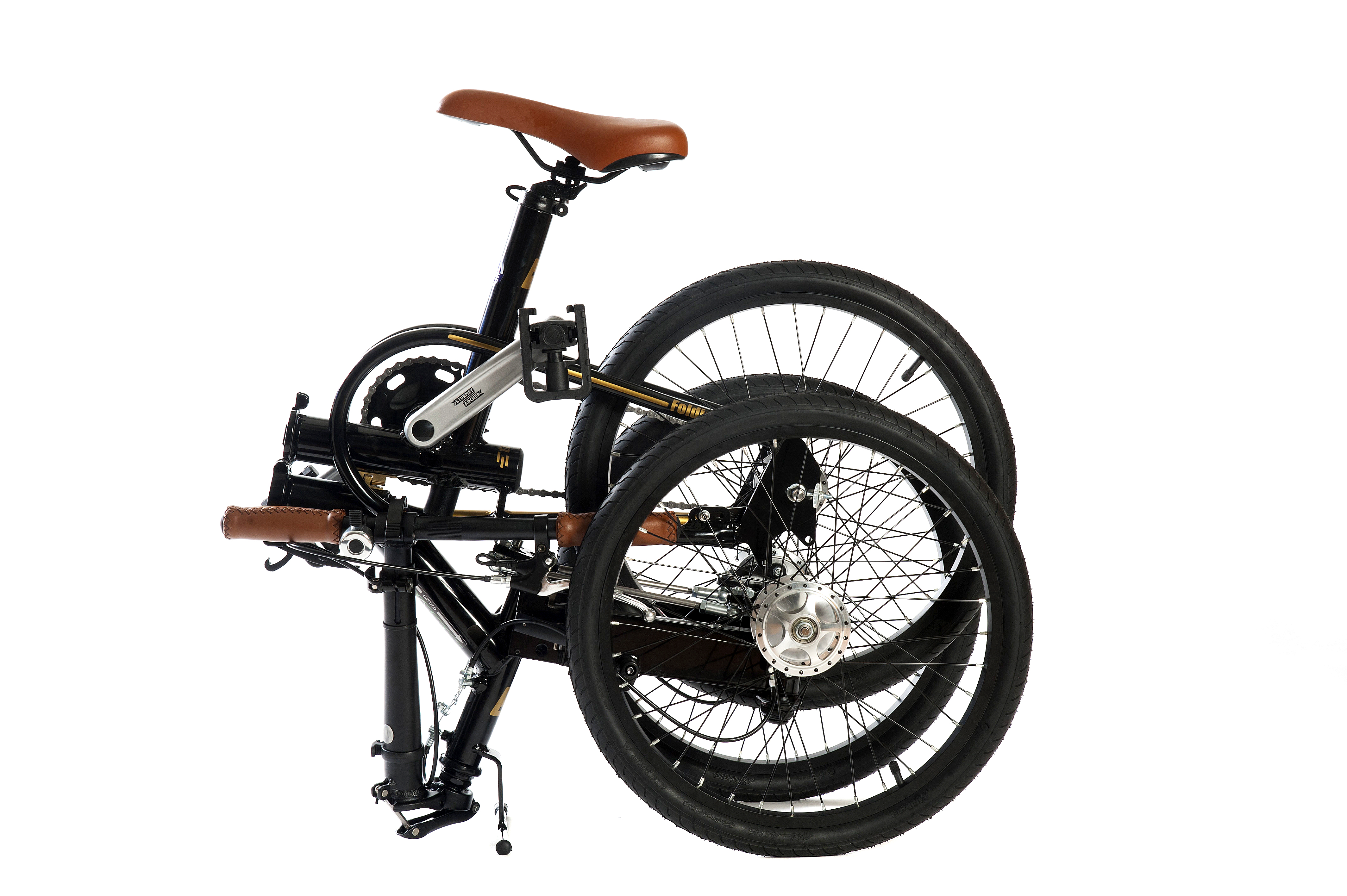 Etnnic Folding Trike - Vikbar cykel med tre hjul (Ej el) - 6