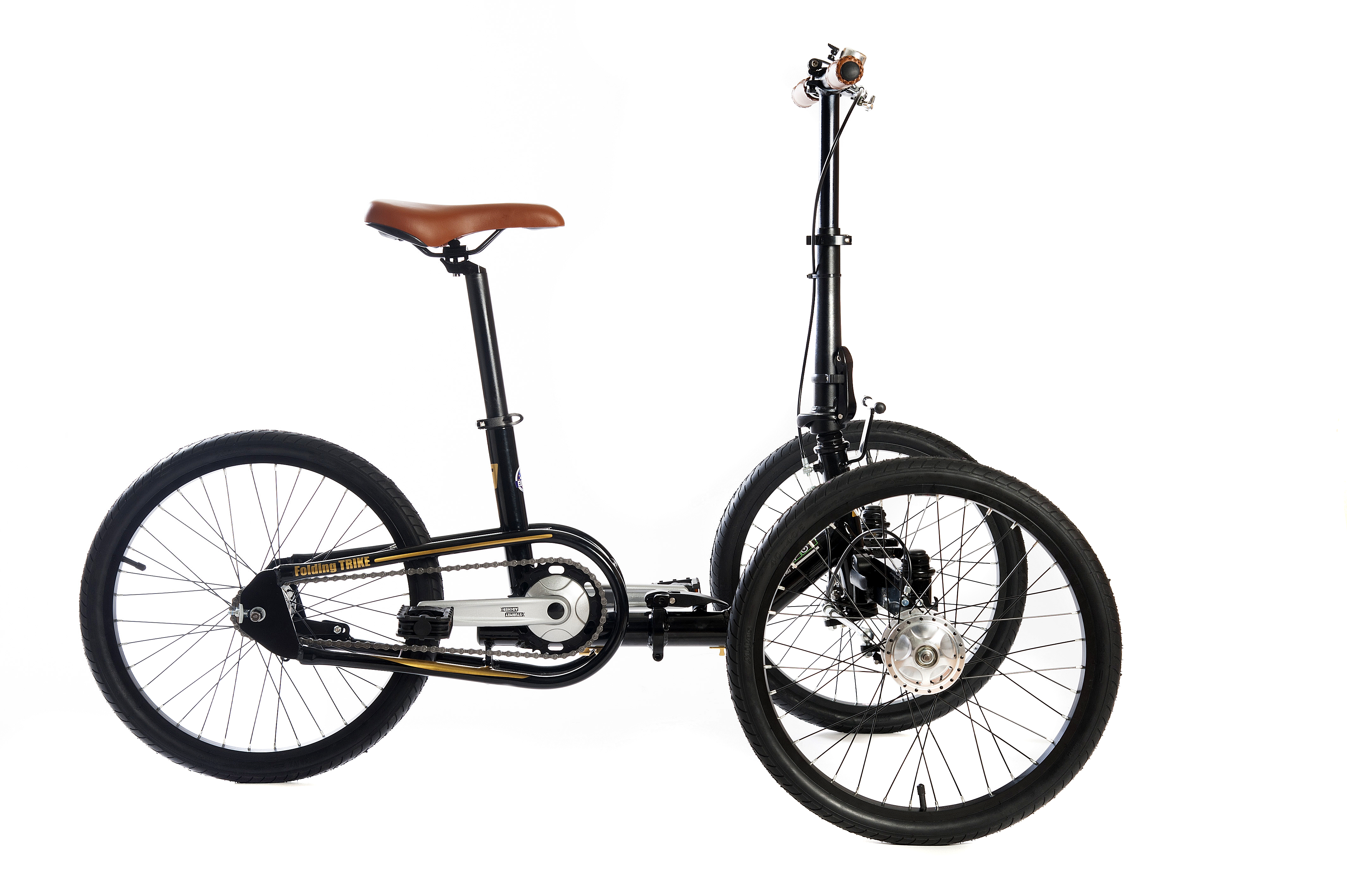 Etnnic Folding Trike - Vikbar cykel med tre hjul (Ej el) - 10