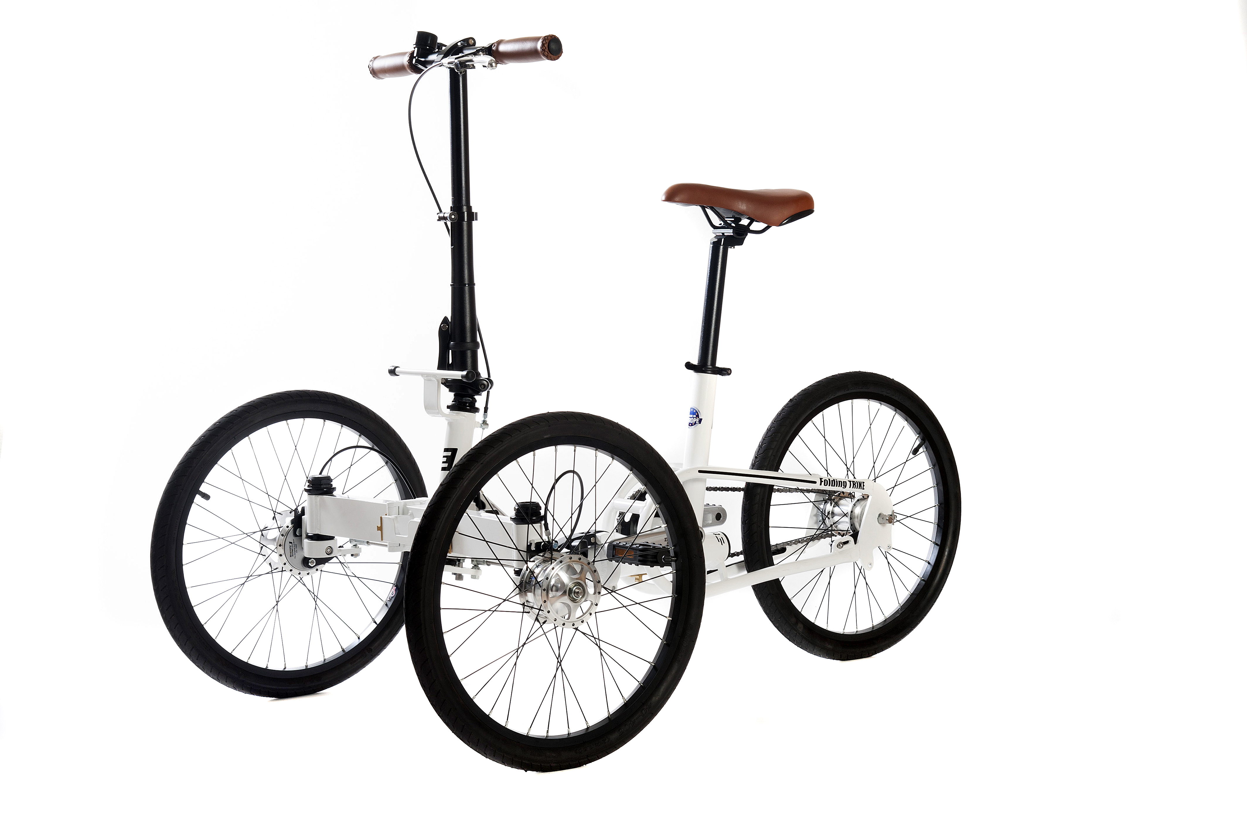 Etnnic Folding Trike - Vikbar cykel med tre hjul (Ej el) - 17