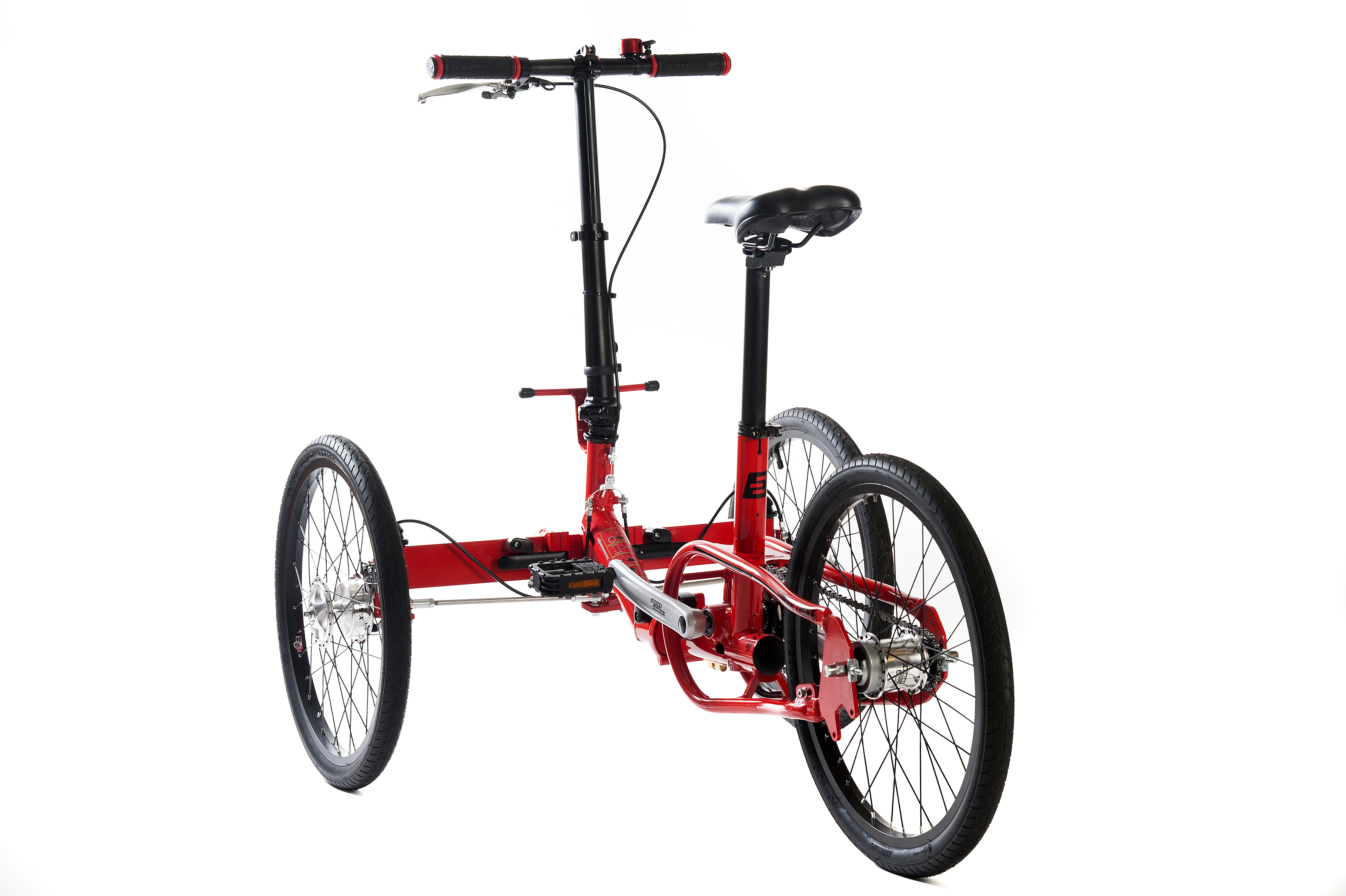 Etnnic Folding Trike - Vikbar cykel med tre hjul (Ej el) - 4