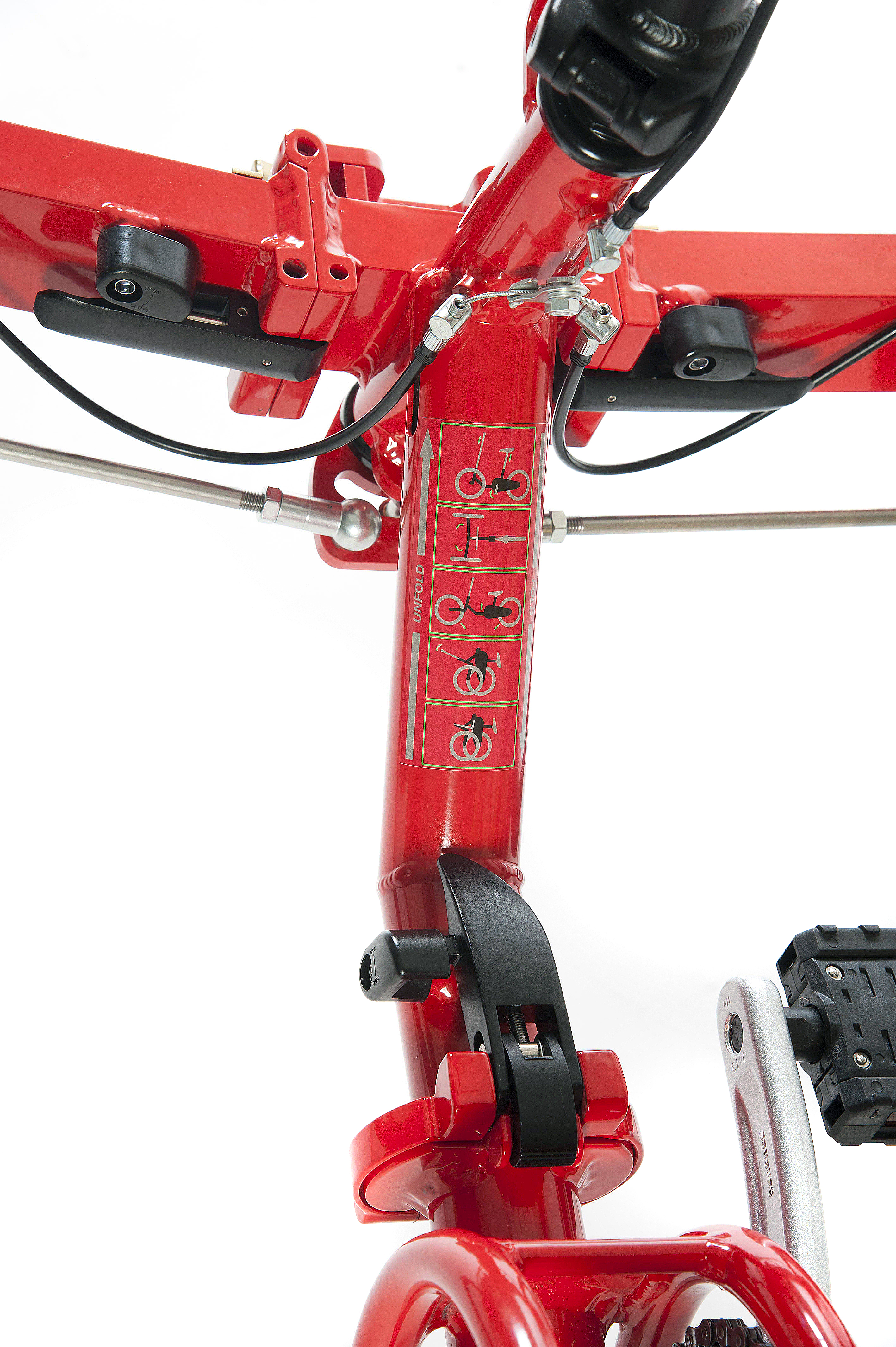 Etnnic Folding Trike - Vikbar cykel med tre hjul (Ej el) - 5