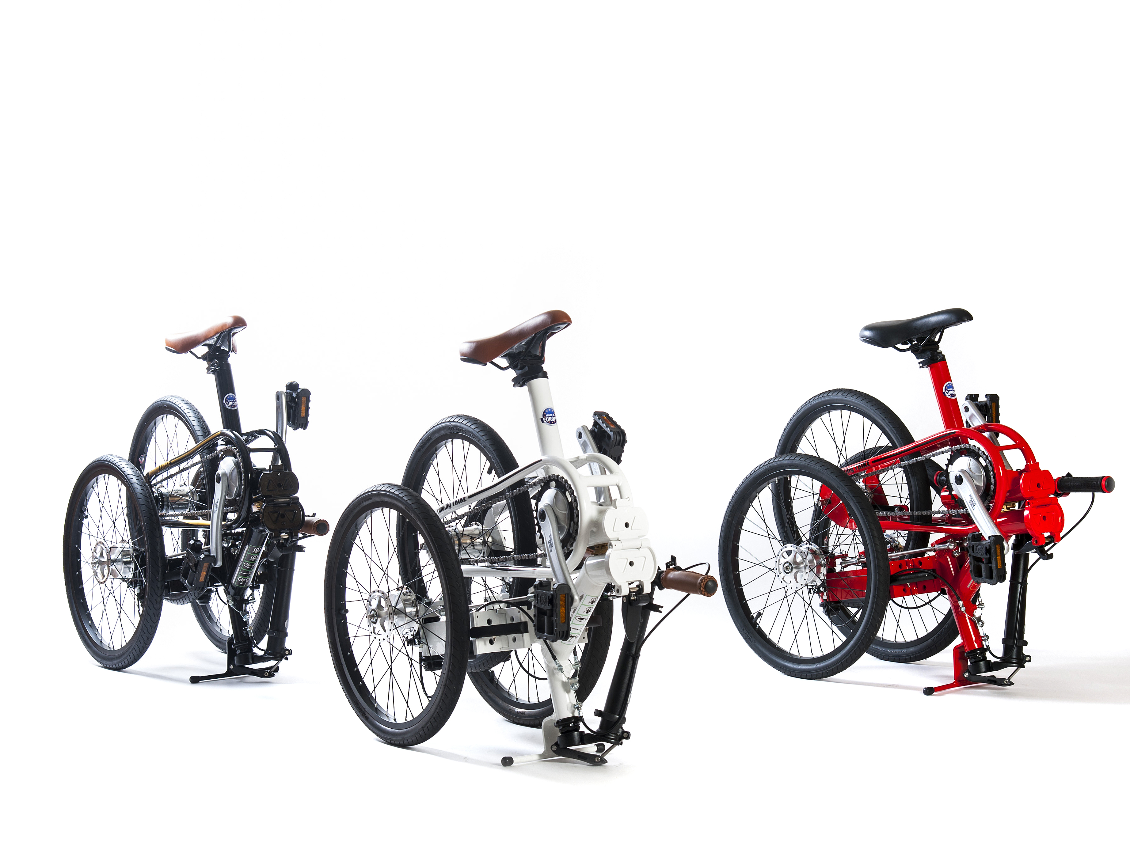 Etnnic Folding Trike - Vikbar cykel med tre hjul (Ej el) - 21