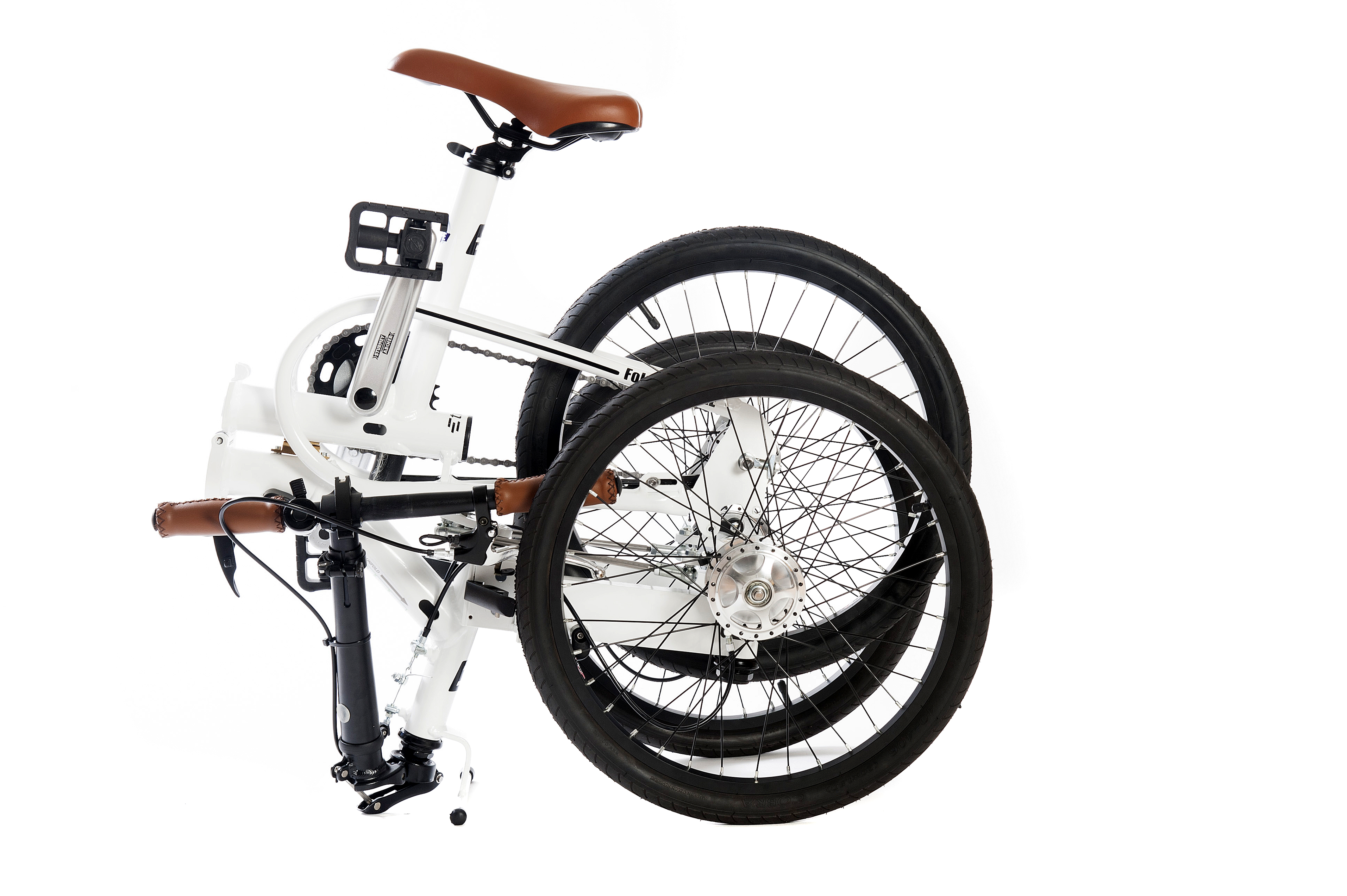 Etnnic Folding Trike - Vikbar cykel med tre hjul (Ej el) - 13