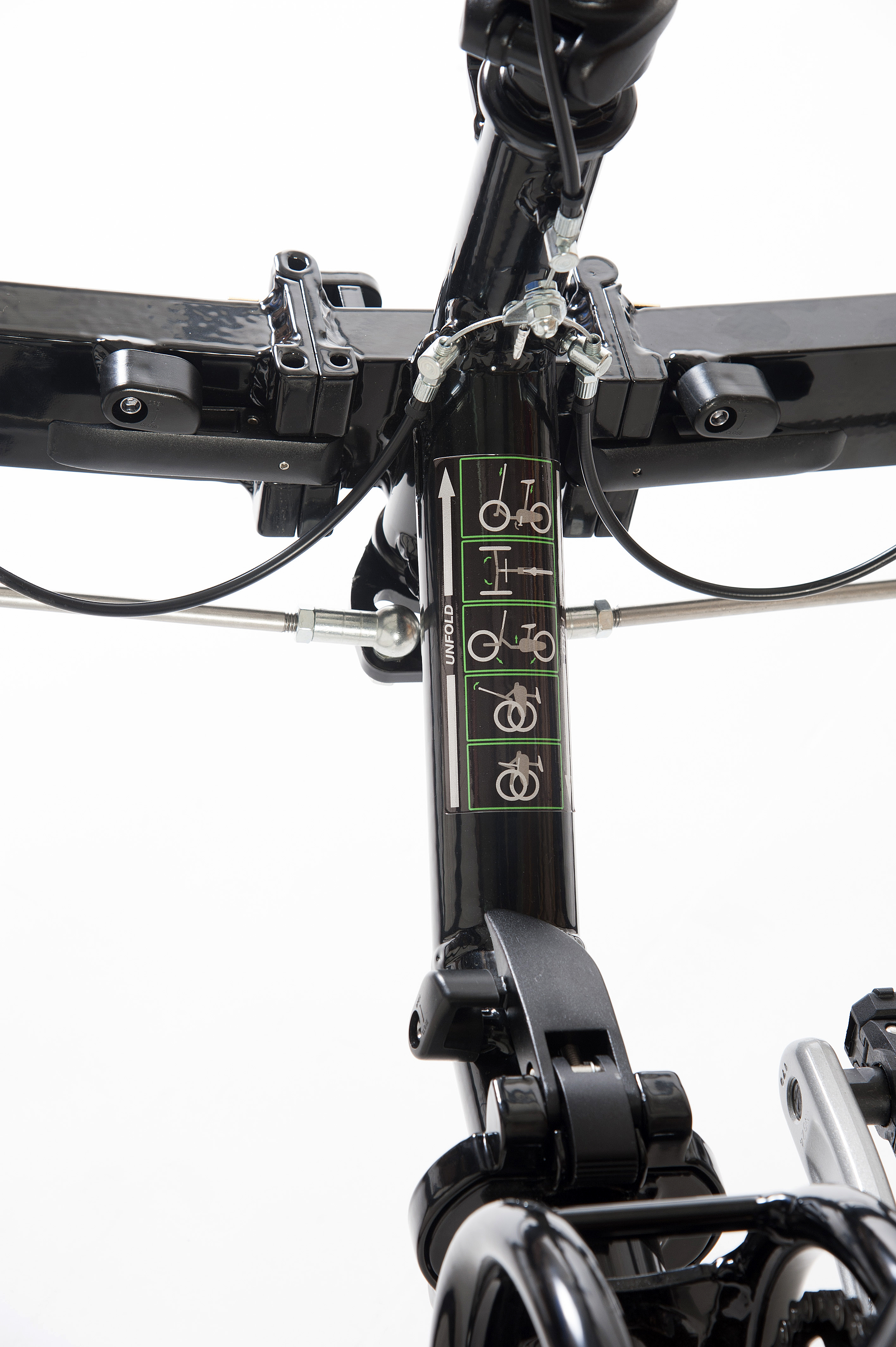 Etnnic Folding Trike - Vikbar cykel med tre hjul (Ej el) - 11