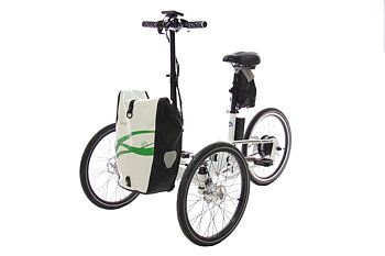 Etnnic - Folding Trike - Vikbar elcykel med tre hjul (Navmotor)