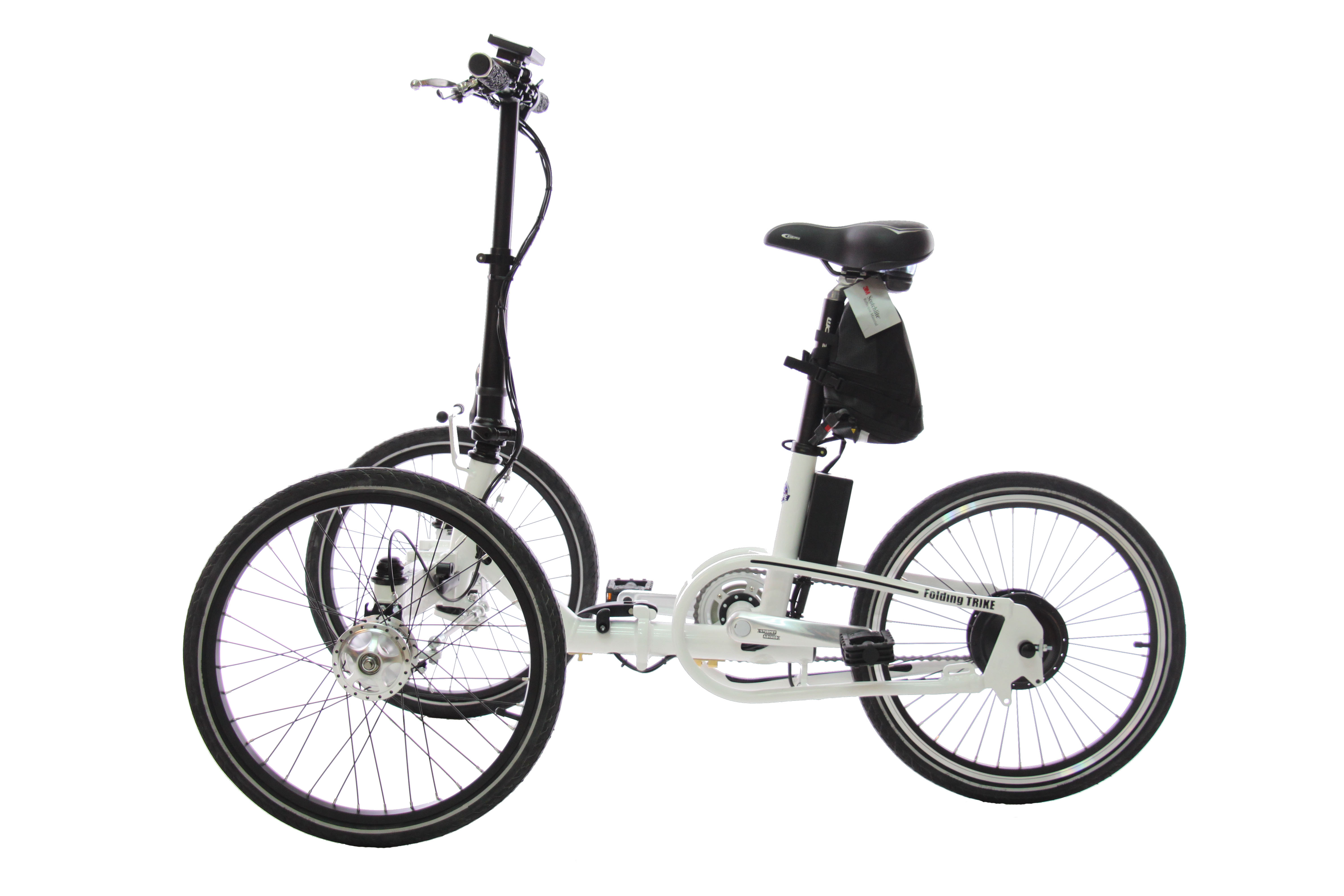 Etnnic - Folding Trike - Vikbar elcykel med tre hjul (Navmotor) - 9
