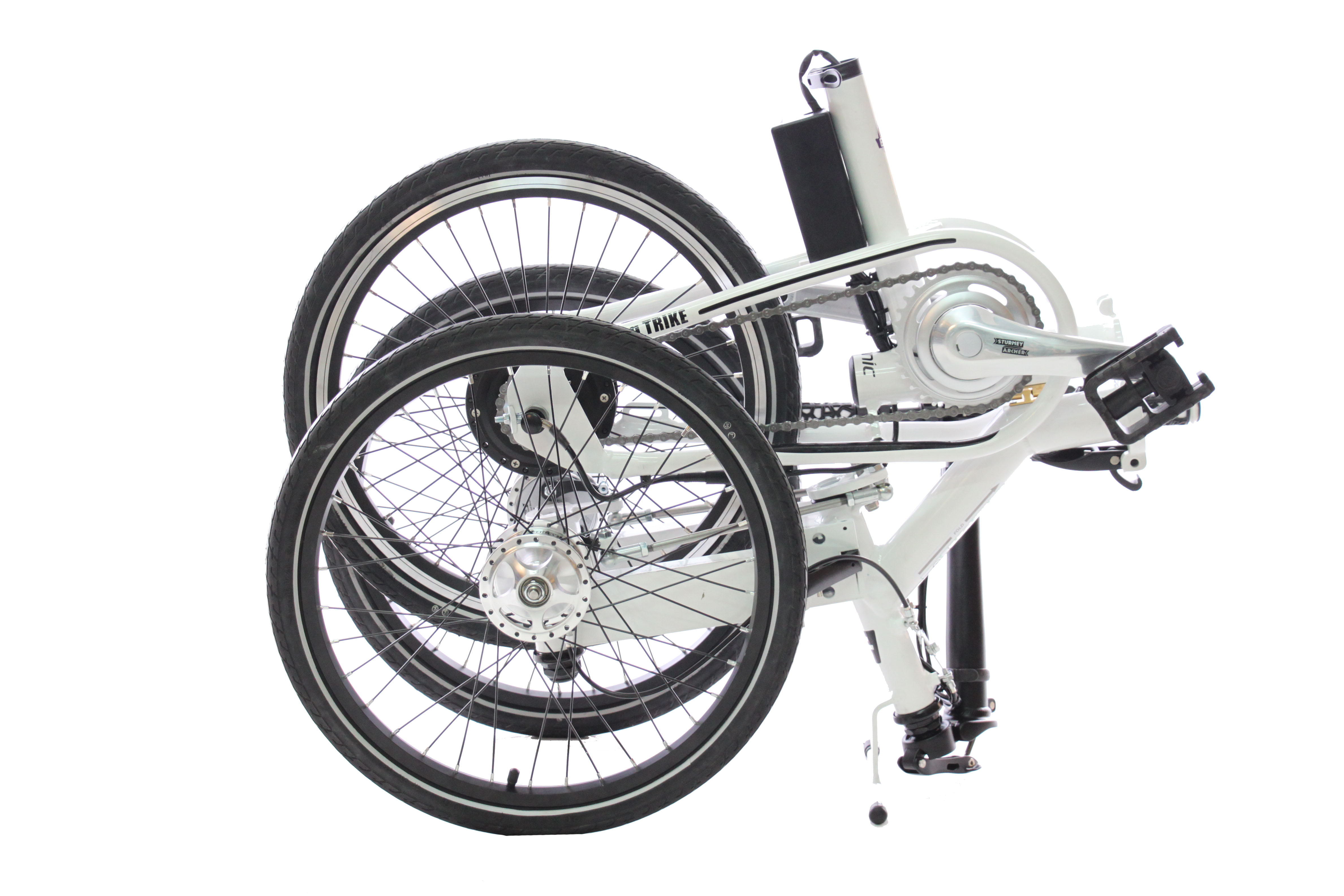 Etnnic - Folding Trike - Vikbar elcykel med tre hjul (Navmotor) - 13