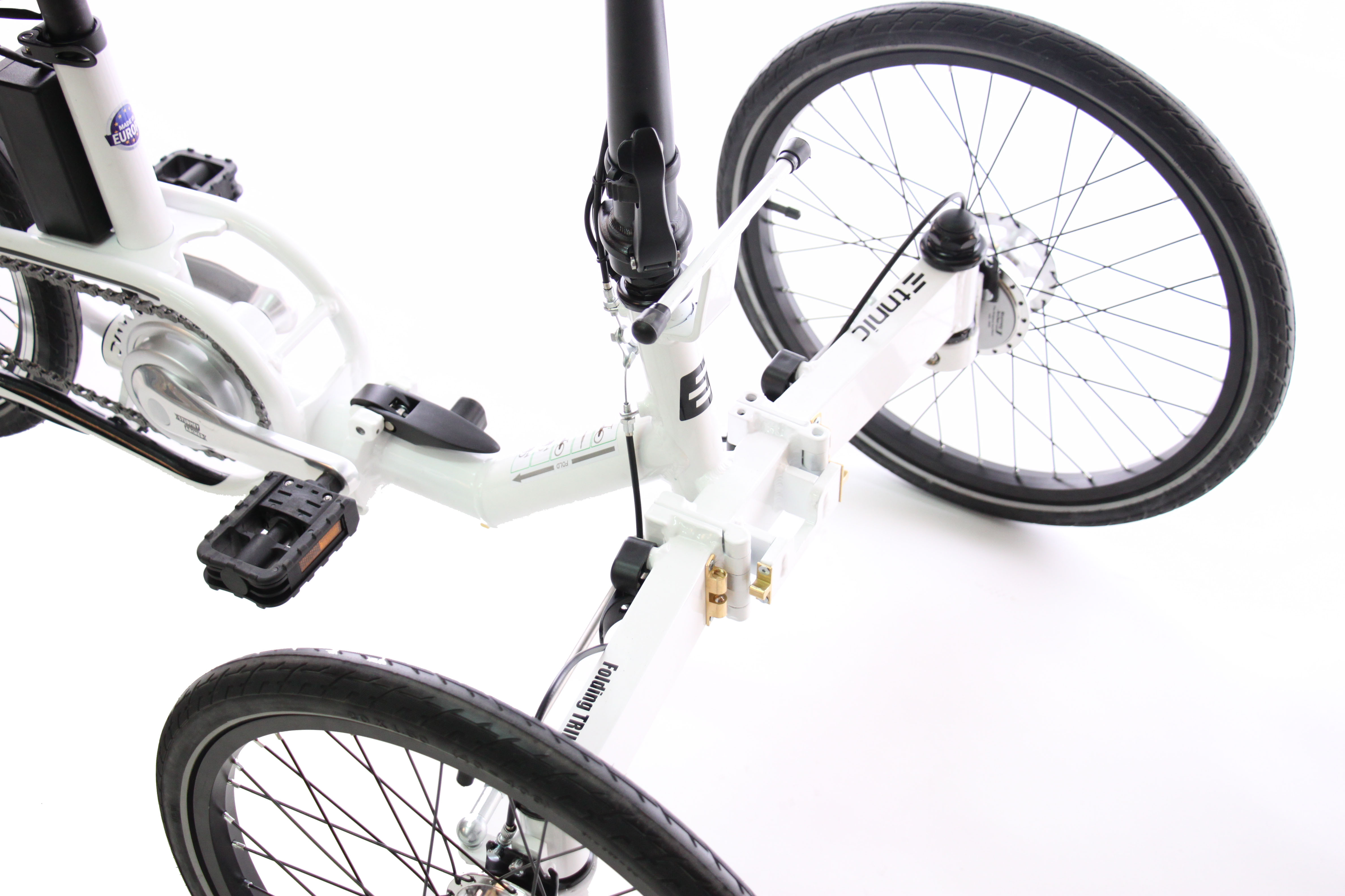 Etnnic - Folding Trike - Vikbar elcykel med tre hjul (Navmotor) - 5