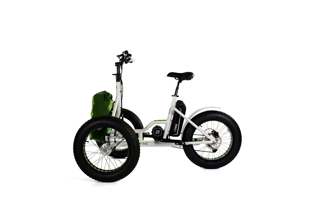 Etnnic - Fat Trike - Elcykel fatbike med tre hjul (mittmotor) - 5