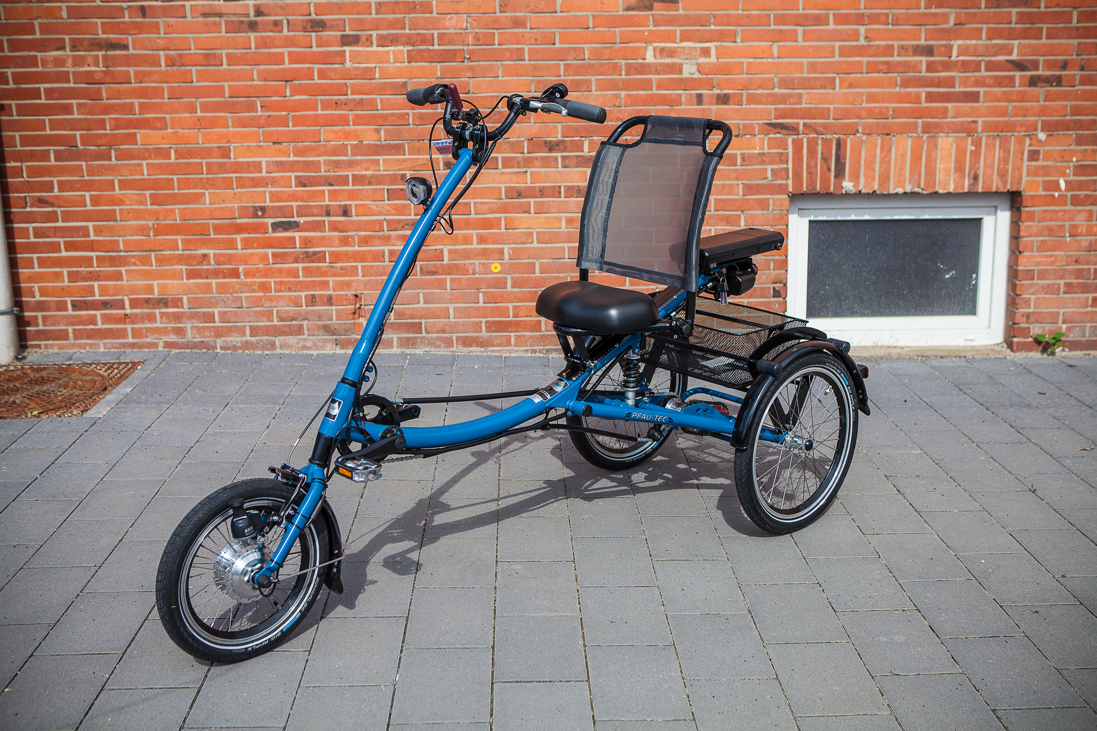 Pfiff - Scooter trike Ansmann 20" - Elcykel med bred cykelsadel - 10