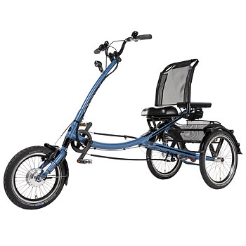 Pfiff - Scooter trike Ansmann 20" - Elcykel med bred cykelsadel