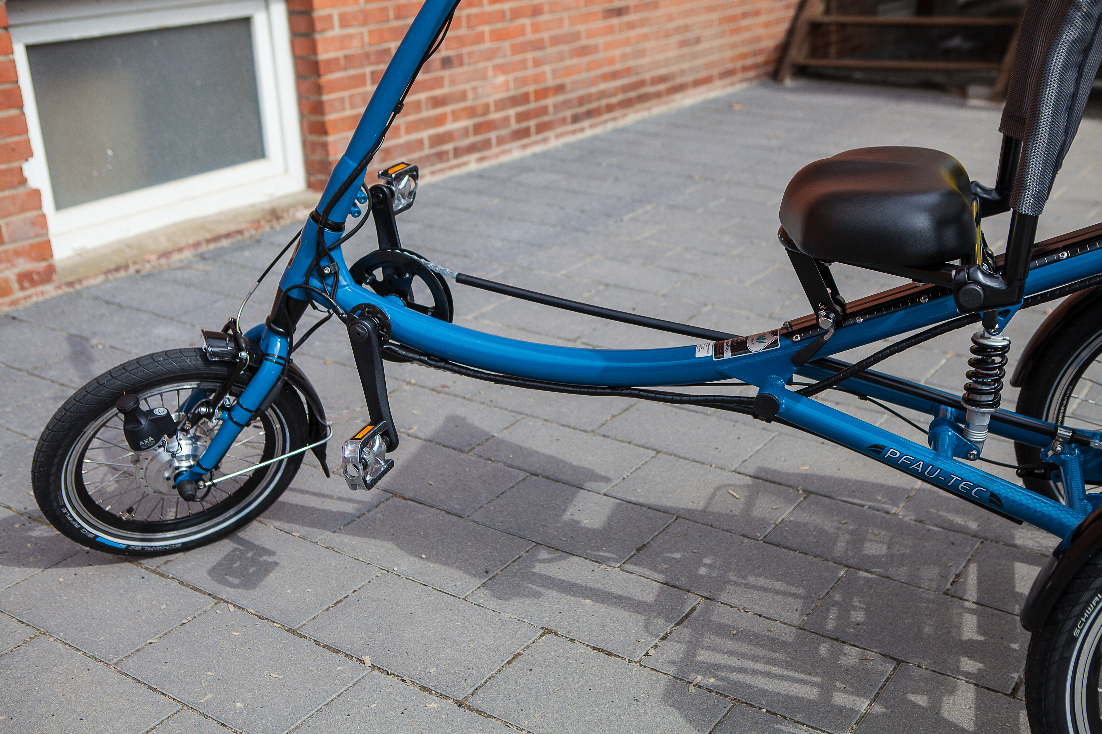 Pfiff - Scooter trike Ansmann 20" - Elcykel med bred cykelsadel - 5