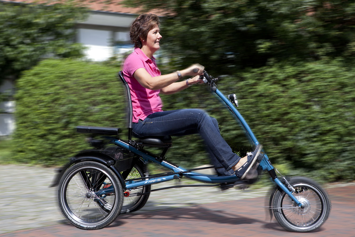 Pfiff - Scooter trike Ansmann 20" - Elcykel med bred cykelsadel - 12