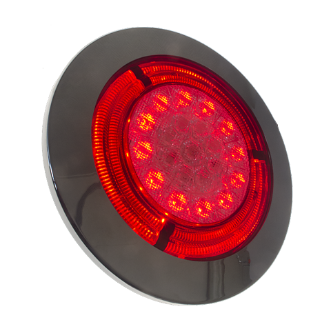 14372 Red eye LED Round  Fog/Taillight