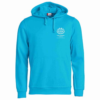 Hood Basic UNISEX CISV Linköping, turkos