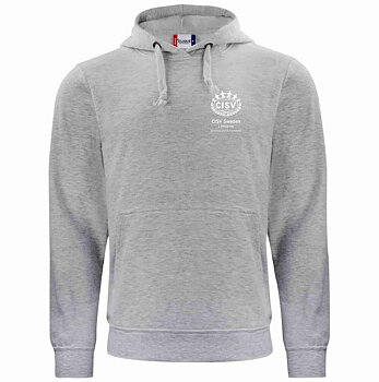 Hood Basic UNISEX CISV Linköping, grå