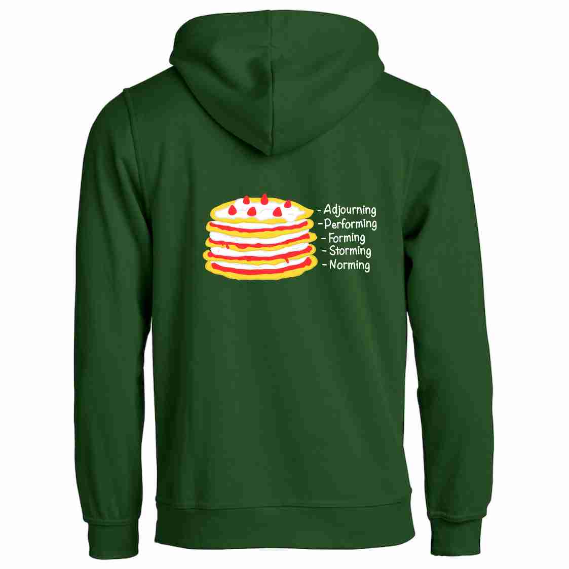 Hood Basic UNISEX CISV Stockholm Cake, grön - 2