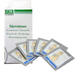 Sårtvätt AKLA, 40-pack