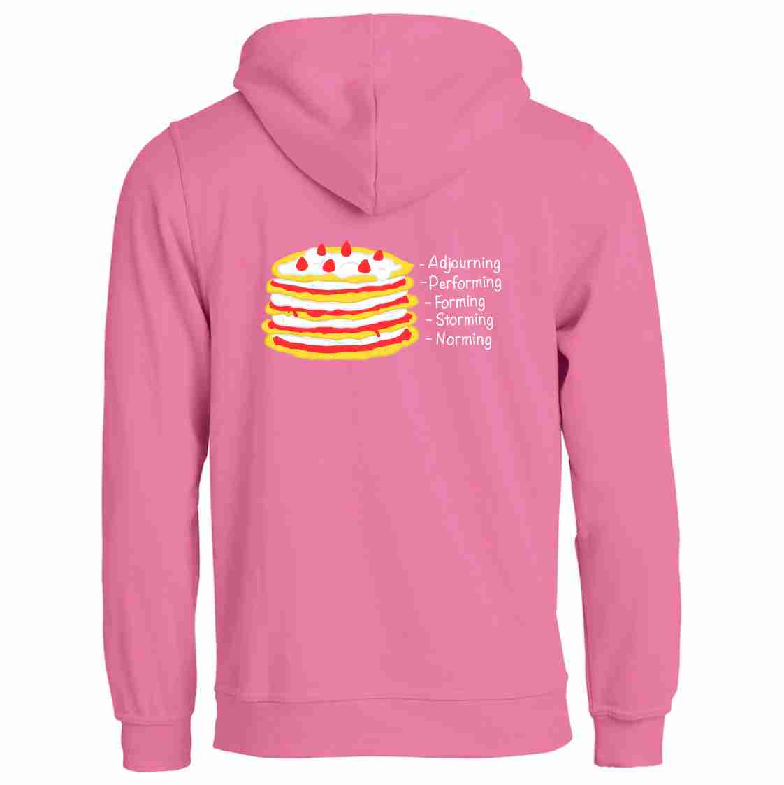 Hood Basic UNISEX CISV Stockholm Cake, rosa - 2