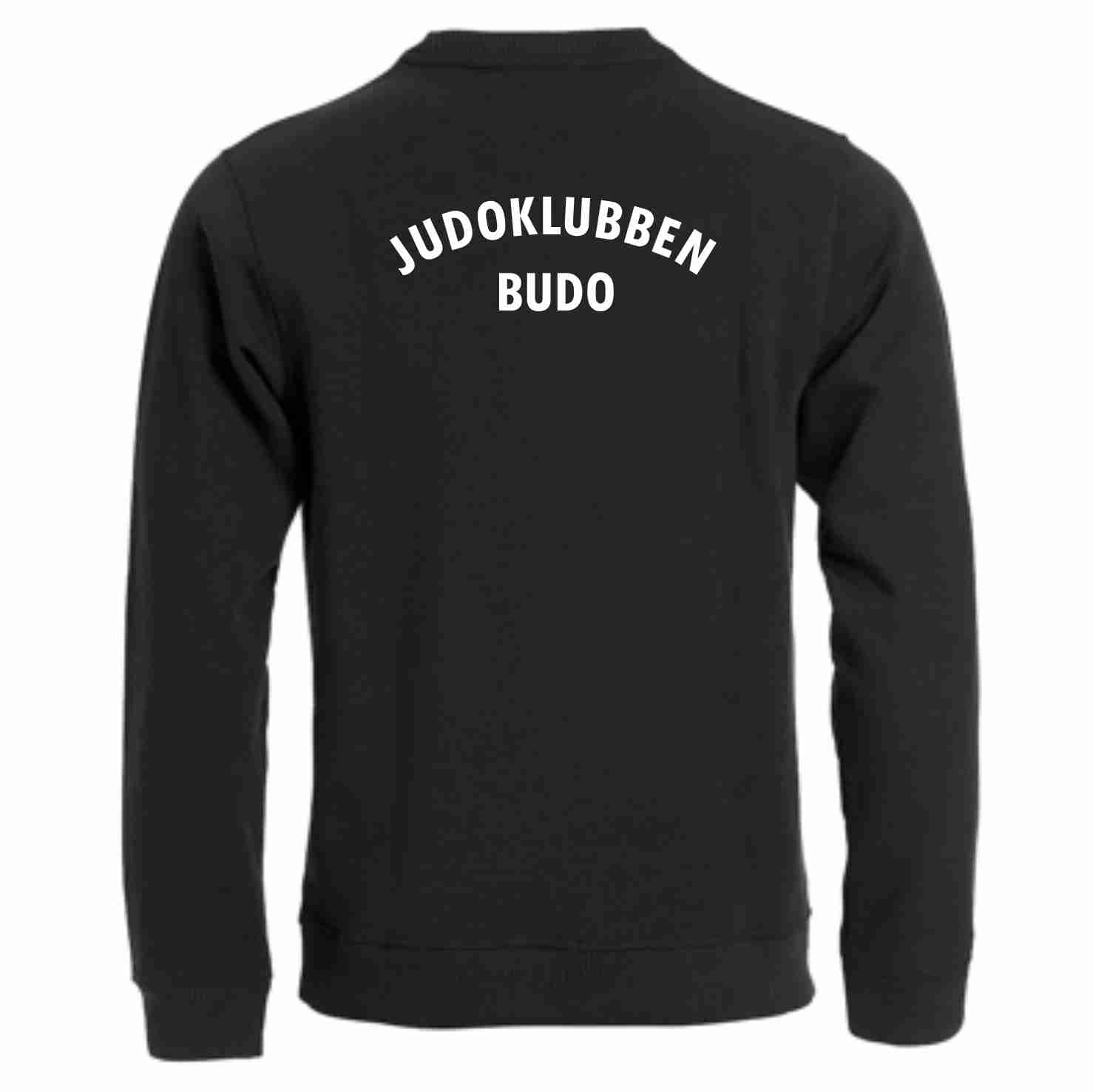Sweatshirt Classic Judoklubben Budo, svart, vuxen - 2