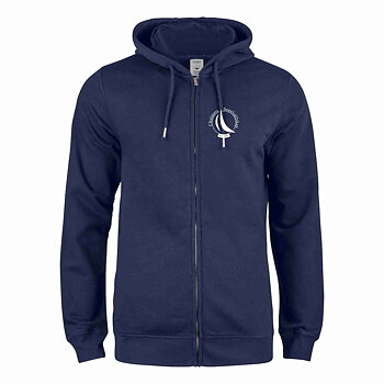 Hoodjacka Organic Cotton Chalmers Segelsällskap, herr & dam