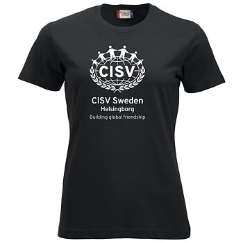 T-shirt CISV Helsingborg, bomull, svart
