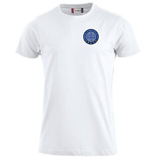 T-shirt Swedish Expedition Society, bomull, vit