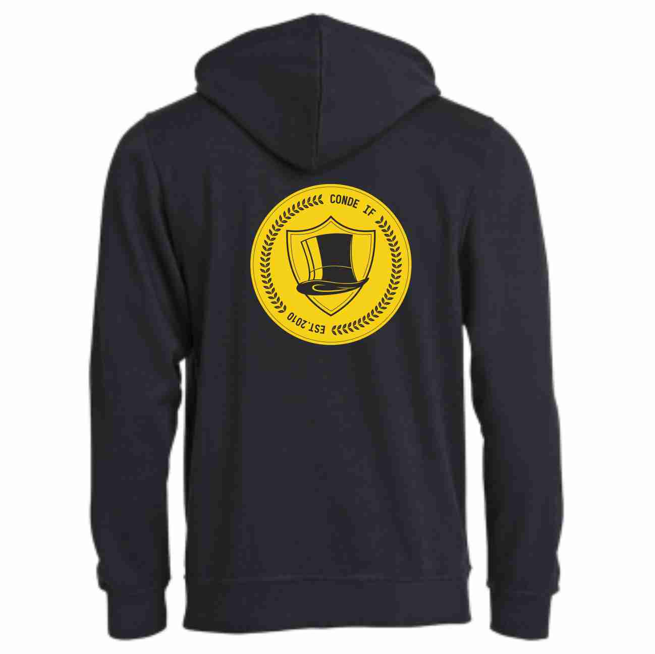 Hoody Basic  Conde IF, svart, vuxen - 2