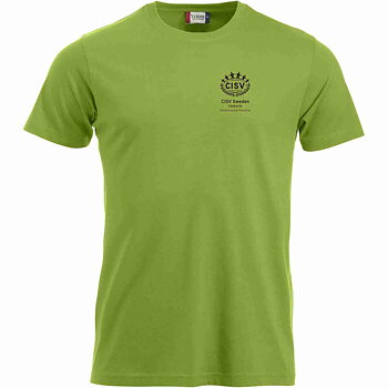 T-shirt Classic CISV Västerås Atom  bomull,  grön