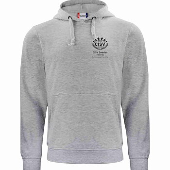 Hood Basic UNISEX CISV Västerås Atom, grå