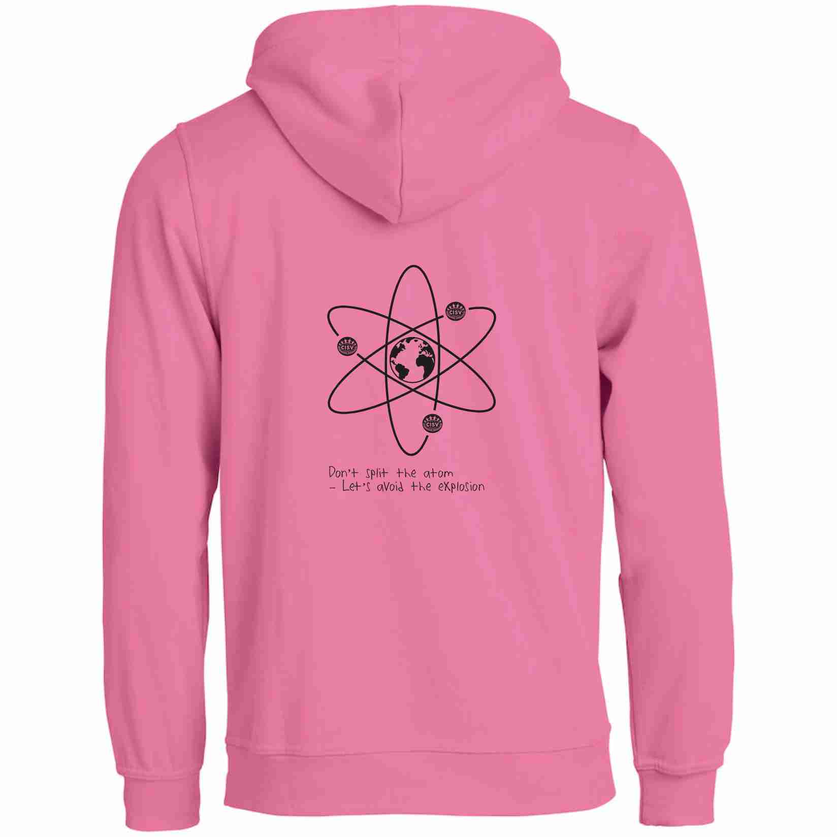 Hood Basic UNISEX CISV Västerås Atom, rosa - 2