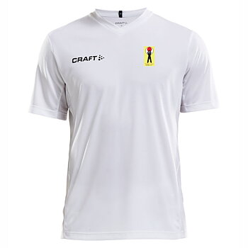 T-shirt Craft Squad Shotokan Center, vit, vuxenstorlek