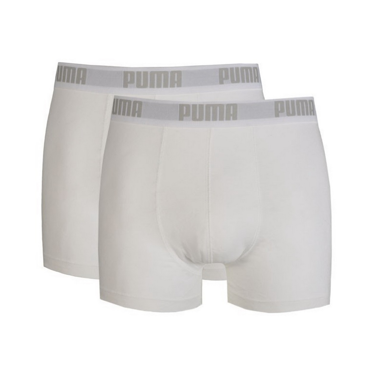 Boxerkalsonger Puma, 2-pack, vita