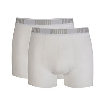 Boxerkalsonger Puma, 2-pack, vita
