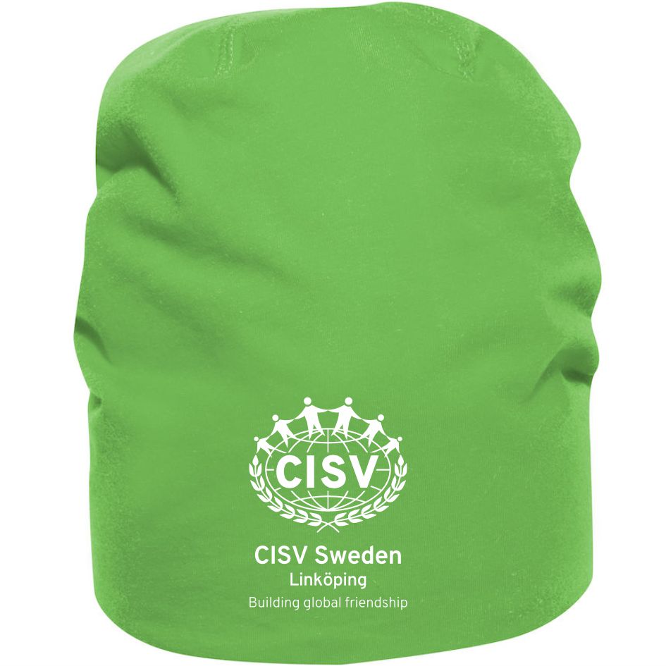 Mössa Saco  CISV Linköping, grön