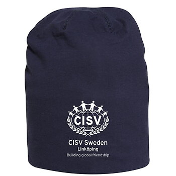 Mössa Saco  CISV Linköping,  marinblå