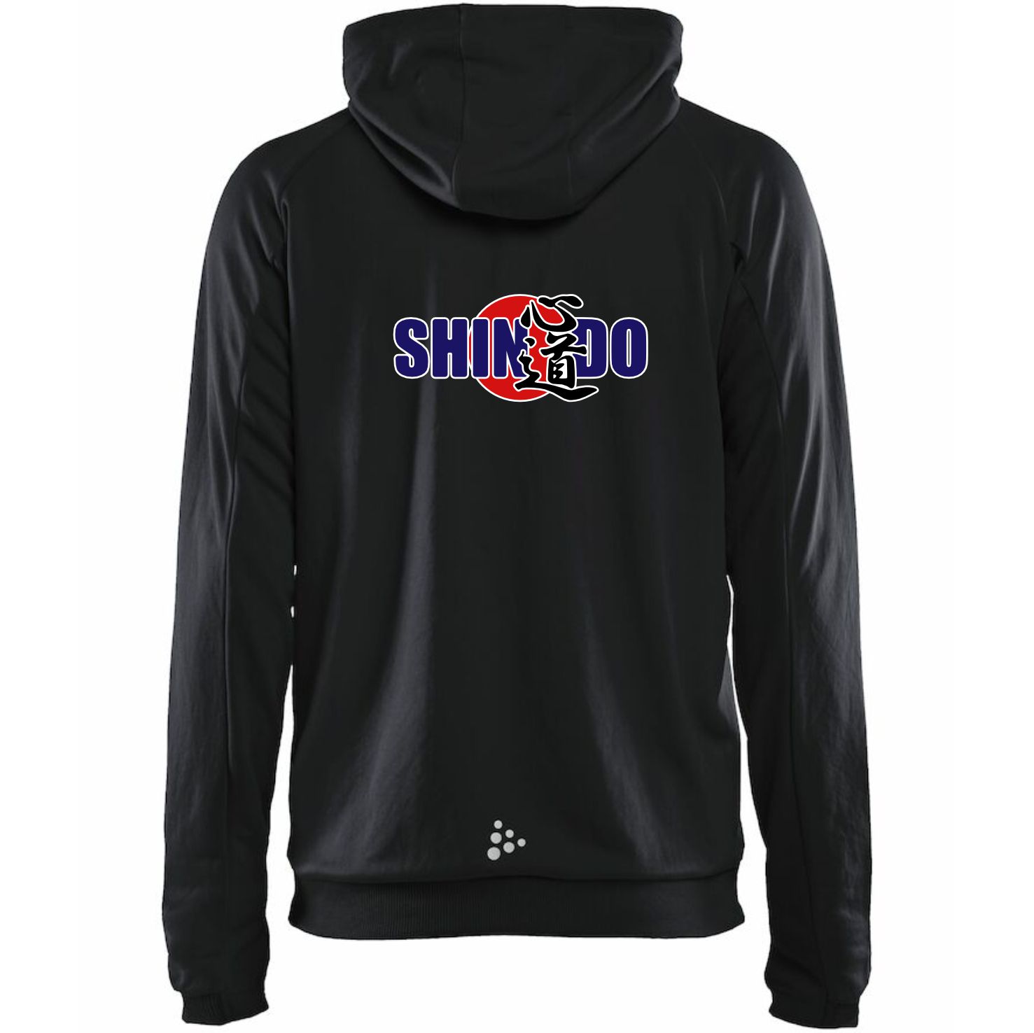 Hoodjacka Craft Evolve junior, Budoklubben Shindo, svart - 2